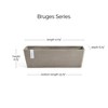 Ecopots Bruges Durable Modern Rectangular Indoor/Outdoor Recycled-Based Composite Flower Pot Planter - 2 of 4