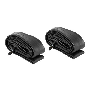 Unique Bargains Bike Inner Tube US Type Valve Tube Tyre Bicycle Rubber Tube 26"x2.125" 2 Pcs - 1 of 4