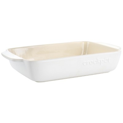 Crock-Pot Crock Pot Artisan 1.25 Quart Rectangle Stoneware Bake Pan in Blue  at