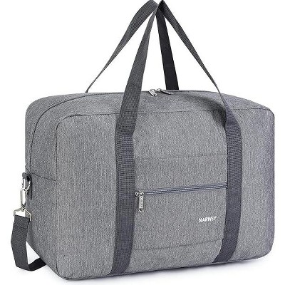 Narwey Foldable Travel Duffel Bag With Shoulder Strap