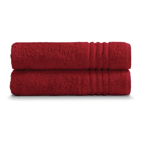 18 PC 100% Terry Cotton hot Towel Set RED