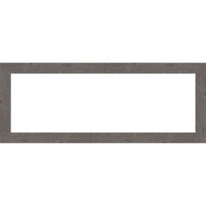 Amanti Art Rustic Plank Espresso Narrow Framed Dry Erase Magnetic Board - 1 of 4