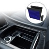 Unique Bargains Car Trash Can Portable Back Seat Trash Bin 12.2" Length 11.4" Width 10.2" Height Blue 1 Pc - 2 of 4