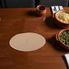 Unique Bargains Trivet Round Rope Woven Mat Cotton Non-woven Fabric 7.87"x7.87"x0.31" - 2 of 3