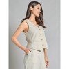 Jones New York Pinstripe Vest - 2 of 3