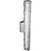 Generation Lighting Cutler 24" Satin Nickel Rock Glass LED Bath Light - 3 of 4