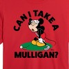 Women's - Disney - Can I Take A Mulligan Cropped Graphic T-Shirt - 2 of 4