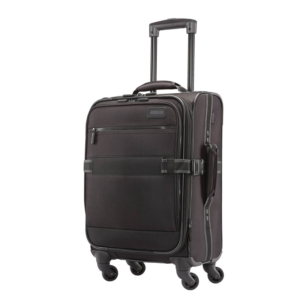 American Tourister 22.5 Softside Carry On Spinner Suitcase - Black was $99.99 now $49.99 (50.0% off)