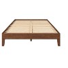 NicBex Wood Twin/Full/Queen Size Platform Bed Frame,Solid Wood Slats Support,6.5" Under Bed Storage,No Box Spring Needed,Noise-Free,Easy Assembly - 3 of 4