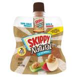 Skippy Natural Creamy Squeeze Pouch - 6oz