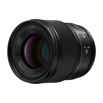 Panasonic LUMIX Full Frame Camera Lens, S 100mm F2.8 Macro - S-E100