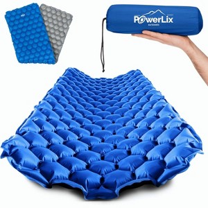 POWERLIX Ultralight Sleeping Pad with Inflating Bag, Compact Hiking & Camping Mat - 1 of 4
