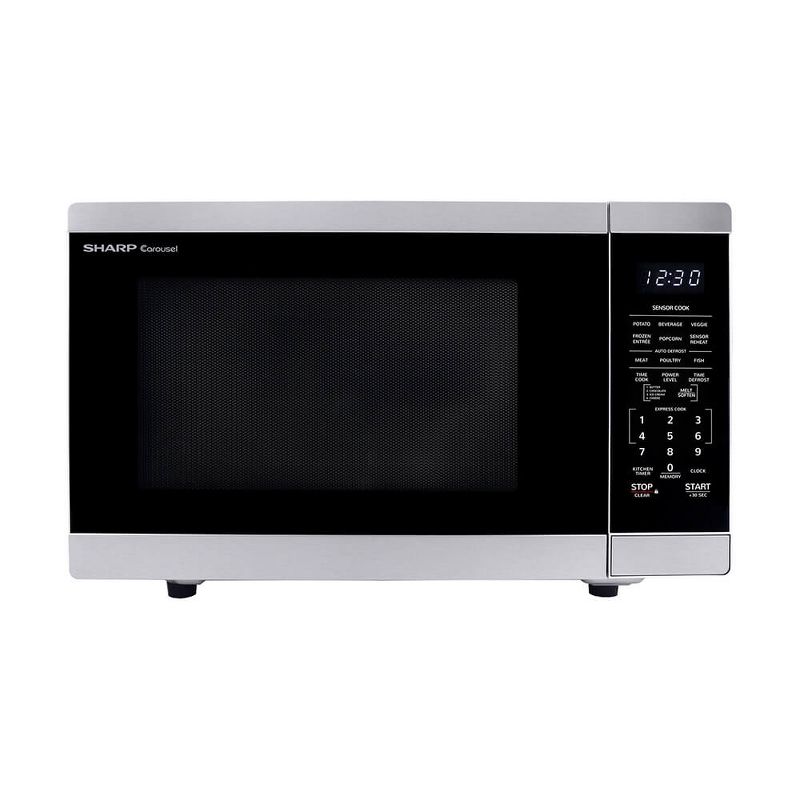 Sharp SMC1464HS 1.4 Cu. Ft. Stainless Steel Countertop Microwave, 1 of 5