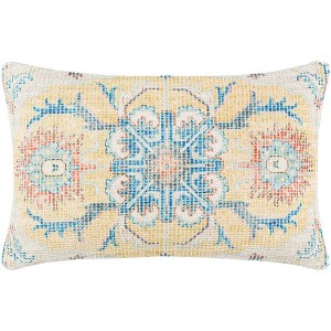 Mark & Day Ybbsitz Global Pale Blue Throw Pillow - 1 of 4