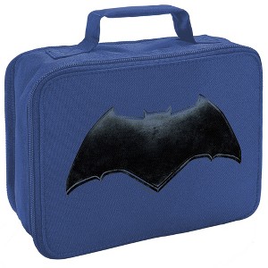 Justice League Batman Logo Insulated Soft Sided Lunch Box - 1 of 4