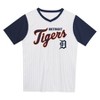 MLB Detroit Tigers Boys' Pinstripe Pullover Jersey - 2 of 3