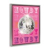 Stupell Industries Howdy Retro Disco Ball, 17" x 21" - 3 of 4