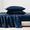NicBex 4/6/7 PCS Sheet Set,Satin Luxury Bedding Set with 1 Flat Sheet,2 Fitted Sheet,4 Pillowcases,Bed Sheets for Spring,Summer,Autumn - 2 of 4