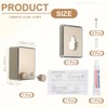 Unique Bargains Stainless Steel Portable Retractable Outdoor Wall-Mounted Clotheslines - 2 of 4
