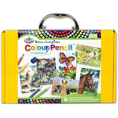 Color Pencil By Number Kit : Target