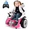 JOYRACER 24V Ride-On Bumper Car w/ Remote, 2×100W for Kids Ages 3–10, 3 Speeds, 360° Spin, High/Low Speed, EVA Tires, Horn/Bluetooth/Music/MP3 - 3 of 4