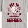 Boys' - Instant Message - See Ya On The Diamond Short Sleeve Graphic T-Shirt - 2 of 4