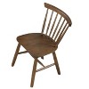 PAGED 2pc Dining Chairs, Mid-Century Modern Dining Room Chairs with Spindle Back, Kitchen Chairs for Dining Room - 2 of 4