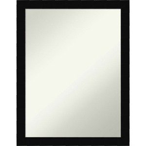 Amanti Art Black Museum Non-Beveled Wood Bathroom Wall Mirror - 1 of 4