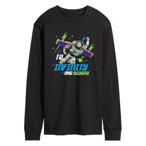 Men's - Disney - To Infinity And Beyond Long Sleeve Graphic T-Shirt - 1 of 4
