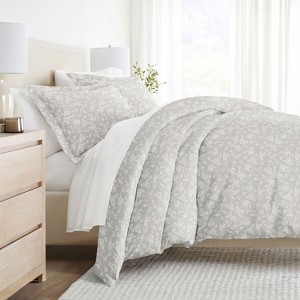 Paisley, Damask & Soft Farmhouse Prints 3PC Duvet Cover & Shams Set, Ultra Soft, Easy Care - Becky Cameron - 1 of 4