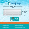 Hurricane Filters Replacement Spa Filter Cartridge for PJANCS100, Unicel C-8410, Filbur FC-0821, and Jandy Industries CS 100, White - 3 of 4