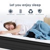 CSBDHOME 12 Inch Hybrid Mattress with Individual Pocket Spring Bed Mattress, CertiPUR-US & Fiberglass Free - 4 of 4