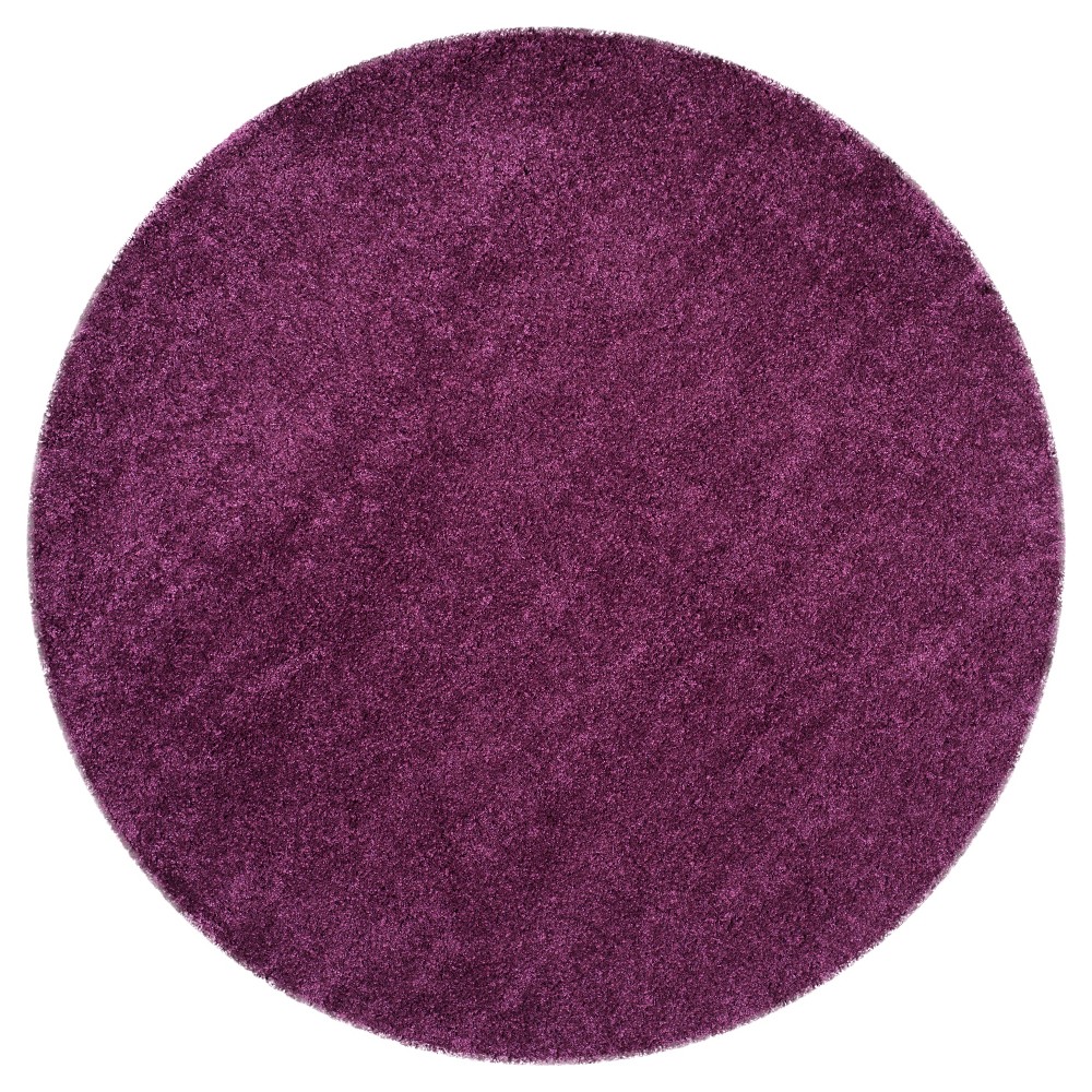 Quincy Rug - Purple (4' Round) - Safavieh