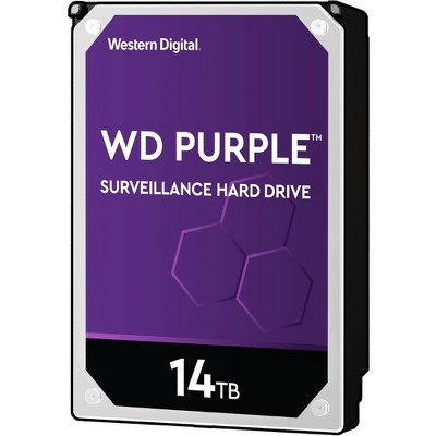 WD Purple WD140PURZ 14 TB Hard Drive - 3.5" Internal - SATA (SATA/600) - Video Surveillance System Device Supported - 7200rpm