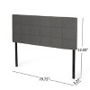 GDFStudio Marakesh Contemporary Fabric Upholstered King/Cal King Headboard - 3 of 4