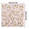 Allegra K Women's Chiffon Floral Print Square Scarves Kerchief Neck Scarf Neckerchief - 3 of 4