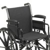 McKesson Lightweight Wheelchair Steel 18"W 16 to 18 Inch Seat Depth Swing-Away Footrest 146-K318ADDA-SF - 4 of 4