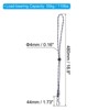 Unique Bargains Braided Wrist Polyester Keychain Wallets Badge Lanyard with Hooks 2 Pcs - 2 of 4
