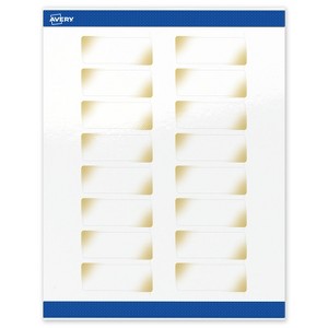 Avery Rectangle Address Labels, Gold Blush Pattern, 1" x 2-5/8" - 1 of 4