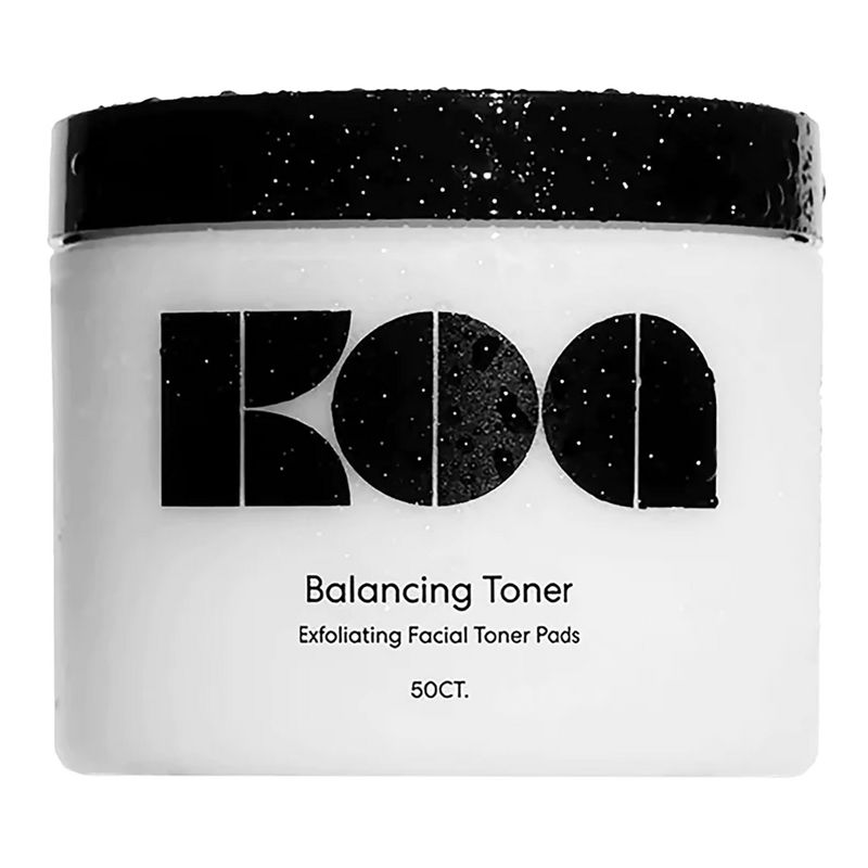 KOA Balancing Toner Pads - Gentle Exfoliator - Oil Control Skin Toner - Prevents Breakouts - No Artificial Fragrance - 50 Count, 3 of 5