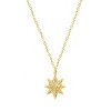 Marvel Captain Hala Star Yellow Gold Plated Crystal Necklace, 18" - 4 of 4