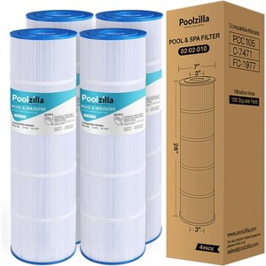 Poolzilla Replacement Pool Filter Cartridge for PCC105, Filbur FC-1977, 570-0425-07, Unicel C-7471, R173576, Pentair CCP420, 178584, 817-0106 - 1 of 1