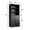 Stylish And Elegant Glass - Door Lockers With Large - Capacity Storage Space. They Are Practical And Beautiful, Helping You Keep Your Home Tidy. - 4 of 4
