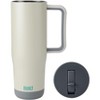BUILT 40 Ounce Double Wall Stainless Steel Cascade Tumbler with Flip Up Straw Lid and Handle, Hot or Cold Tumbler - 2 of 4