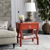 Alaia 1 Drawer Nightstand - FOX6275 - Safavieh Couture - 2 of 4