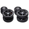 Byootique Set of 4 Swivel Replacement Wheel Caster with Locking Brake 360 Degree Rotate Caster for Makeup Case - 3 of 4