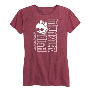 Women's - Monster High - Monster High Splatter Short Sleeve Graphic T-Shirt - 1 of 4