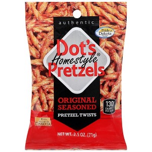 Dot's Pretzels Original Seasoned Pretzel Twists 2.5 oz - 1 of 3