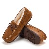 Fireside by Dearfoams Men's Forster Genuine Shearling Moccasin - 3 of 4