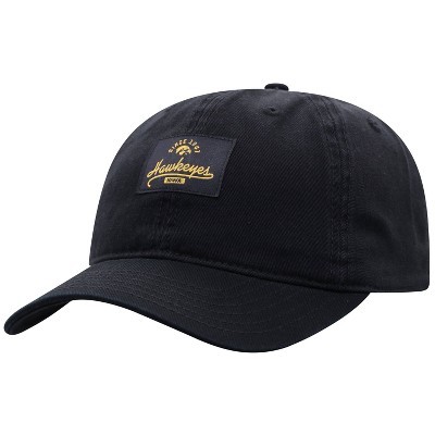 NCAA Iowa Hawkeyes Men's Dez Garment Washed Canvas Hat